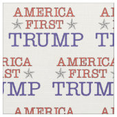 Trump America First Stoff (Nahaufnahme)