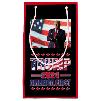 Trump America First Trump 2024 Kleine Geschenktüte