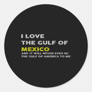 Trump America Golf von Mexiko Präsident Trump Golf Runder Aufkleber