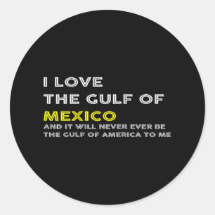 Trump America Golf von Mexiko Präsident Trump Golf Runder Aufkleber