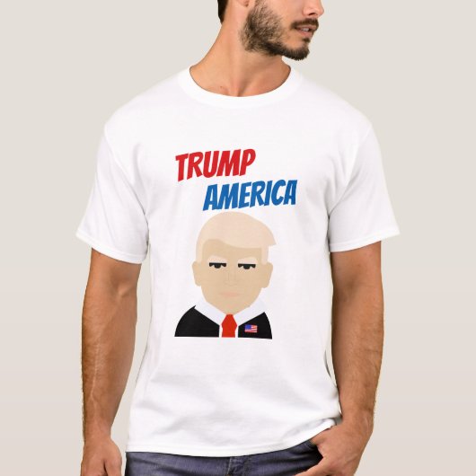 Trump America T-Shirt (Vorderseite)