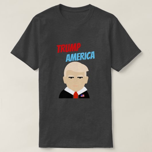 Trump America T-Shirt (Design vorne)