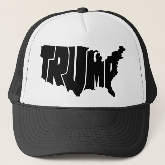 Trump America Trucker Hat Truckerkappe (Vorderseite)