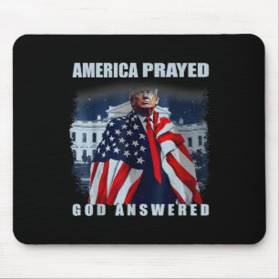 Trump Amerika betete Gott antwortete Mousepad
