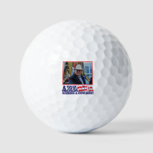 Trump - Amerika braucht einen Cowboy Golfball