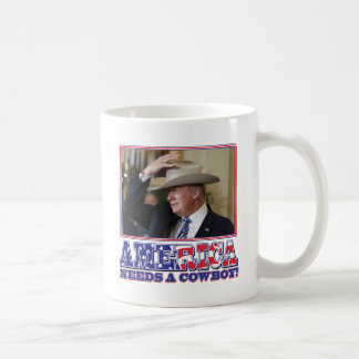 TRUMP-AMERIKA-COWBOY KAFFEETASSE