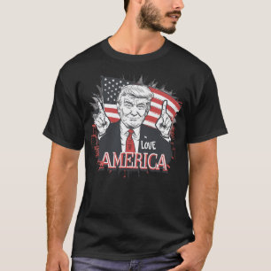 Trump - Amerika mit Vision führen T-Shirt