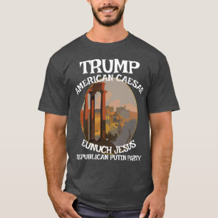 Trump amerikanischer Cäsar Republikaner DespotWide T-Shirt