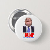 Trump, Amerikas 45. Präsident Button (Vorne & Hinten)
