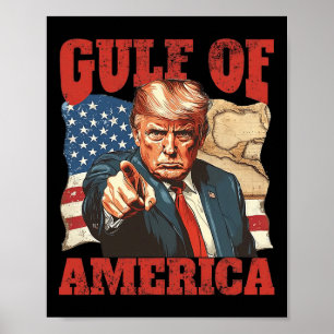 Trump Amerikas Golf-Mexiko-Präsident Trump 4 Poster