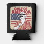 Trump Amerikas Golf-Mexiko-Präsident Trump Dosenkühler (Vorderseite)