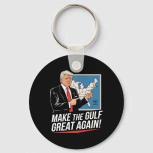 Trump Amerikas Golf-Mexiko-Präsident Trump Golf A Schlüsselanhänger