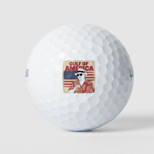 Trump Amerikas Golf-Mexiko-Präsident Trump Golfball