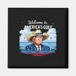 Trump Amerikas Golf-Mexiko-Präsident Trump mit S Magnet