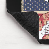 Trump Amerikas Golf-Mexiko-Präsident Trump Mousepad (Ecke)