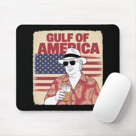 Trump Amerikas Golf-Mexiko-Präsident Trump Mousepad (Mit Mouse)