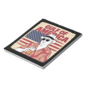 Trump Amerikas Golf-Mexiko-Präsident Trump Notizblock (Rotiert)