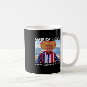 Trump Amerikas Golf-Mexiko-Präsident Trump Somber Kaffeetasse
