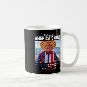 Trump Amerikas Golf-Mexiko-Präsident Trump Somber Kaffeetasse