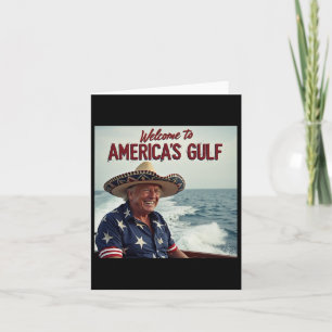 Trump Amerikas Golf-Mexiko-Präsident Trump Somber Karte