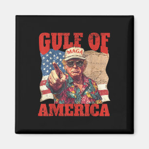 Trump Amerikas Golf-Mexiko-Präsident Trump Somber Magnet