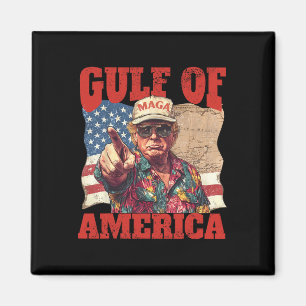 Trump Amerikas Golf-Mexiko-Präsident Trump Somber Magnet