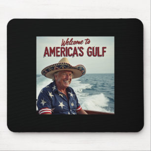 Trump Amerikas Golf-Mexiko-Präsident Trump Somber Mousepad