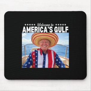 Trump Amerikas Golf-Mexiko-Präsident Trump Somber Mousepad