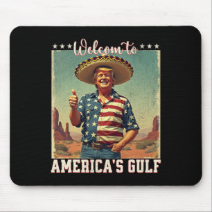 Trump Amerikas Golf-Mexiko-Präsident Trump Somber Mousepad
