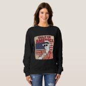 Trump Amerikas Golf-Mexiko-Präsident Trump Sweatshirt (Vorne ganz)