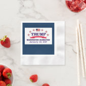 Trump-Amtseinführung Serviette (Beispiel)