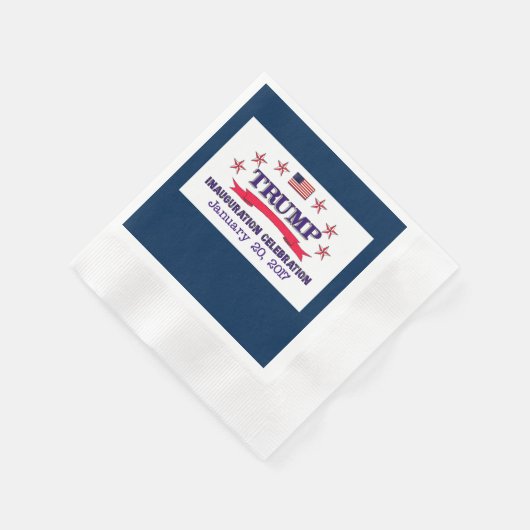 Trump-Amtseinführung Serviette (Ecke)