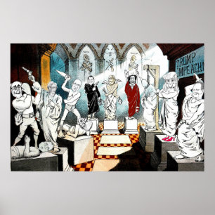 Trump-Amtsenthebungsverfahren Poster