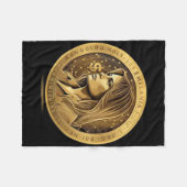 Trump And Melania Currency Launches Meme Coin Trum Fleecedecke (Vorderseite (Horizontal))