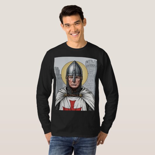 Trump and the Knights Templar T-Shirt (Vorne ganz)