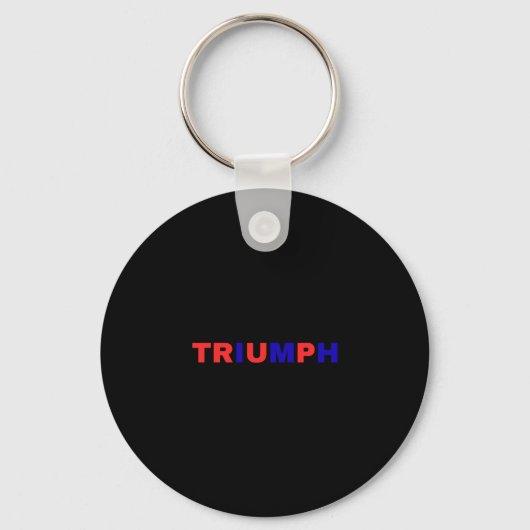 Trump-Anhänger Triumph  Schlüsselanhänger (Vorderseite)
