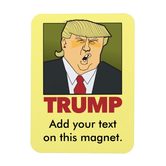 TRUMP-anpassbarer Magnet (Vertikal)