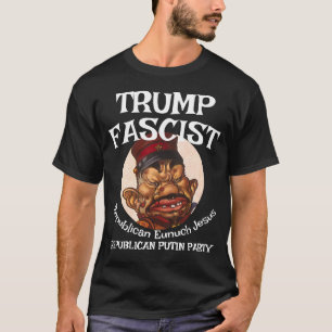 Trump Anti-Faschist Prügelknabe Bürgerkrieg 2026 2 T-Shirt