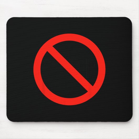 Trump - Anti Trump Mousepad (Vorne)
