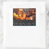 Trump Anti-Trump-Wahlkampf Rechteckiger Aufkleber (Tasche)