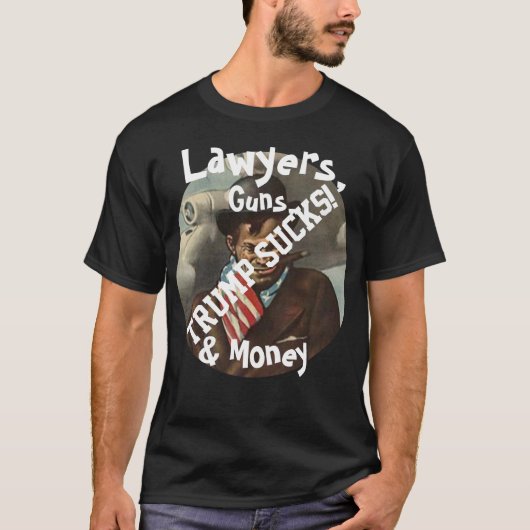 Trump Anwälte, Waffen & Geld Wer Chips mitbringt T-Shirt (Vorderseite)