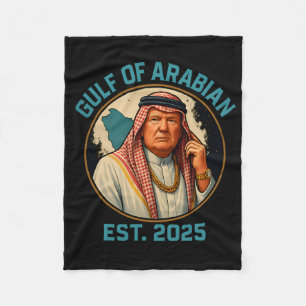 Trump Arabischer Golf 2025 Der sonnige Trump-Golf Fleecedecke