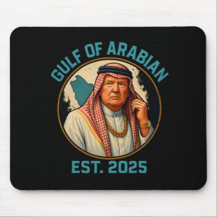 Trump Arabischer Golf 2025 Der sonnige Trump-Golf Mousepad
