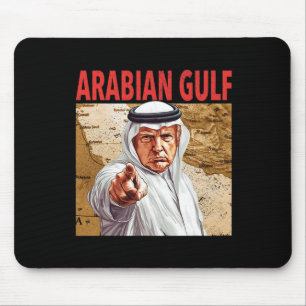 Trump Arabischer Golf 2025 Der sonnige Trump-Golf Mousepad