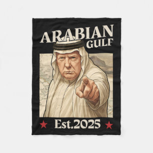 Trump: Arabischer Golf 2025 - Funny Trump Golf of Fleecedecke