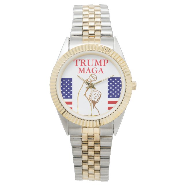 TRUMP ARMBANDUHR (Vorderseite)