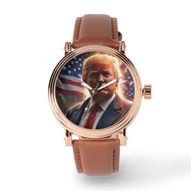 Trump Armbanduhr (Vorderseite)