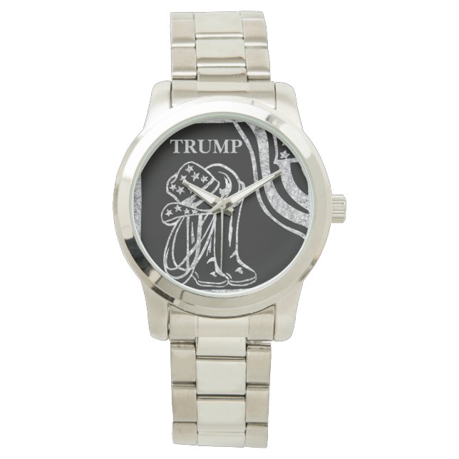 TRUMP ARMBANDUHR (Vorderseite)