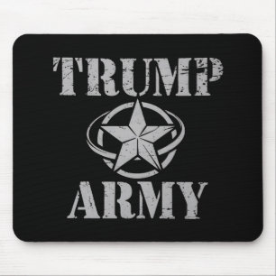 Trump Armee 47. US-Präsident Vintage Retro Mousepad