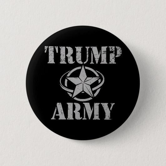 Trump Army 47. US-Präsident Vintag Retro Button (Vorderseite)